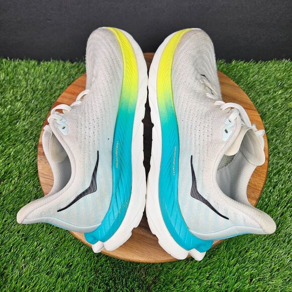 Hoka One One Mach 5 Shoes Womens Size 8.5 B White Running Sneakers 1127894 WBGL - Picture 11 of 14